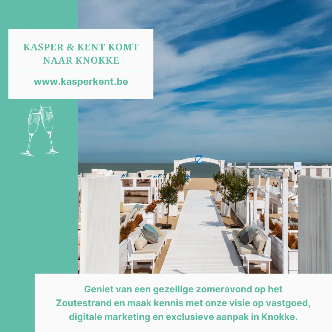 Kasper & Kent komt naar Knokke. Vier deze lancering met ons!0